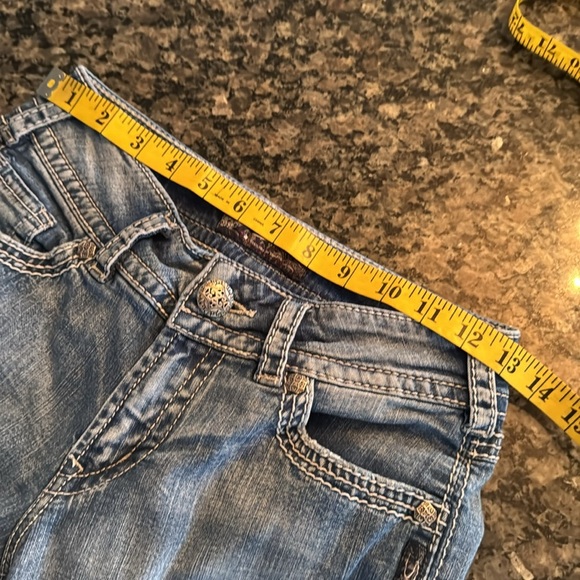 Silver suki surplus Capri Jeans 27 - Picture 9 of 12